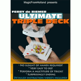 Triple Deck (Red / Ultimate) by Ferry De Riemer
