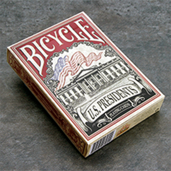 Mazzo di carte Bicycle U.S. Presidents Playing Cards (Red Collector Edition) by Collectable Playing Cards