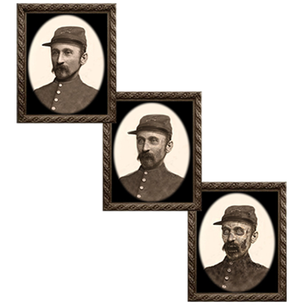 Changing Portrait - Uncle Silas (5 x 7) by Eddie Allen