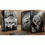 Mazzo di carte Bicycle Middle Kingdom (Black)  Playing Cards Printed by US Playing Card Co