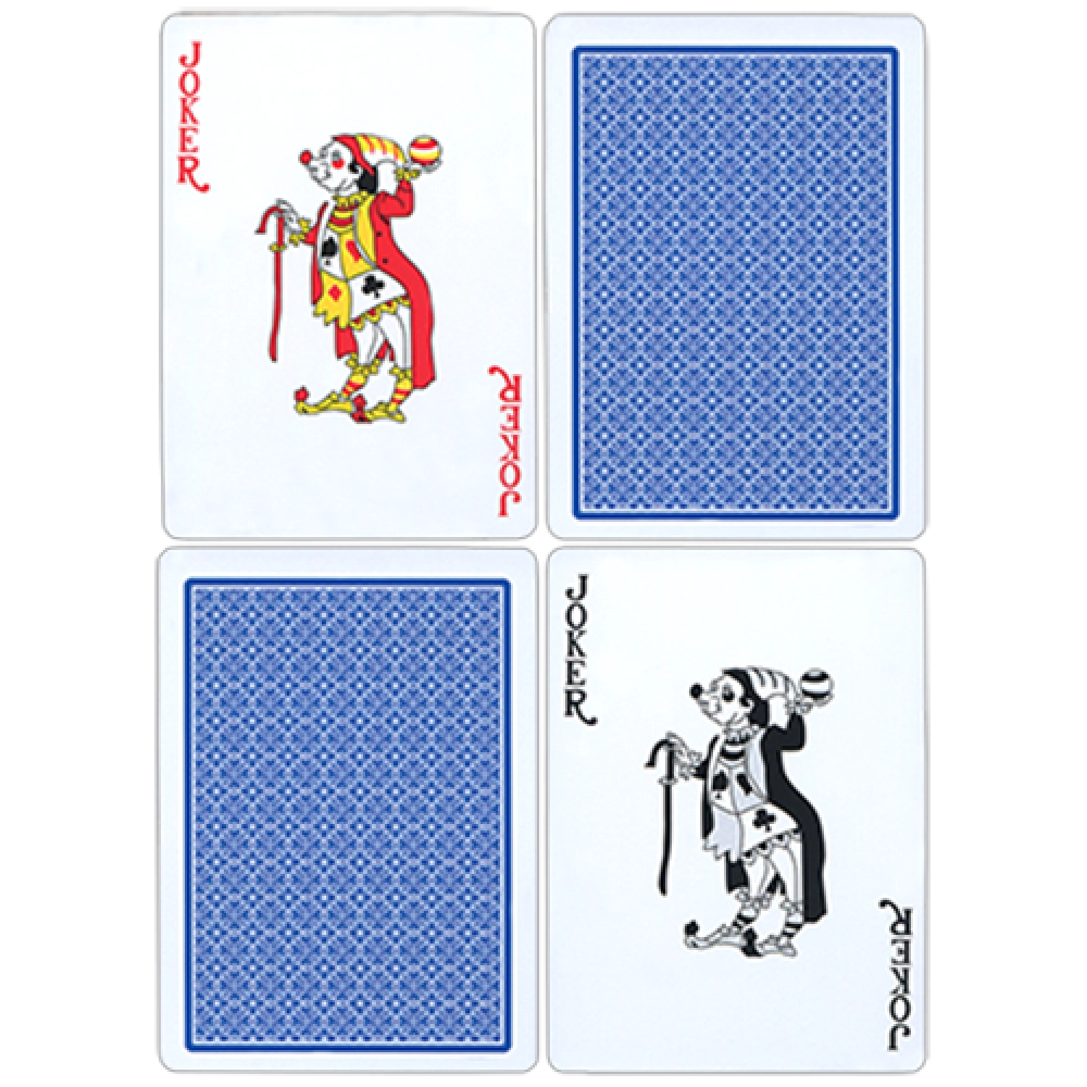 Mazzo di Carte Fournier Plastic Playing Cards - Regular Pips (blue)