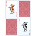 Mazzo di Carte Fournier Plastic Playing Cards- Regular Pips (red)