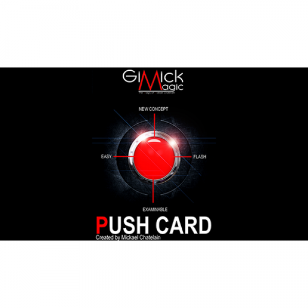 PUSH CARD (English) by Mickael Chatelain 
