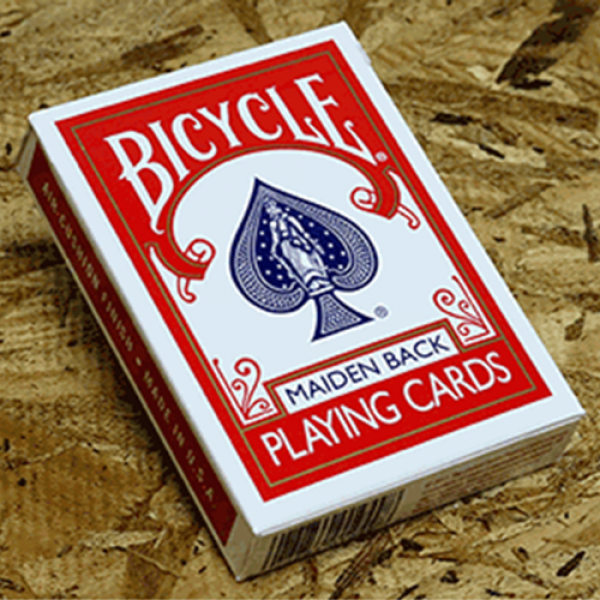 Mazzo di carte Bicycle Maiden Back (Rosso) by US Playing Card Co