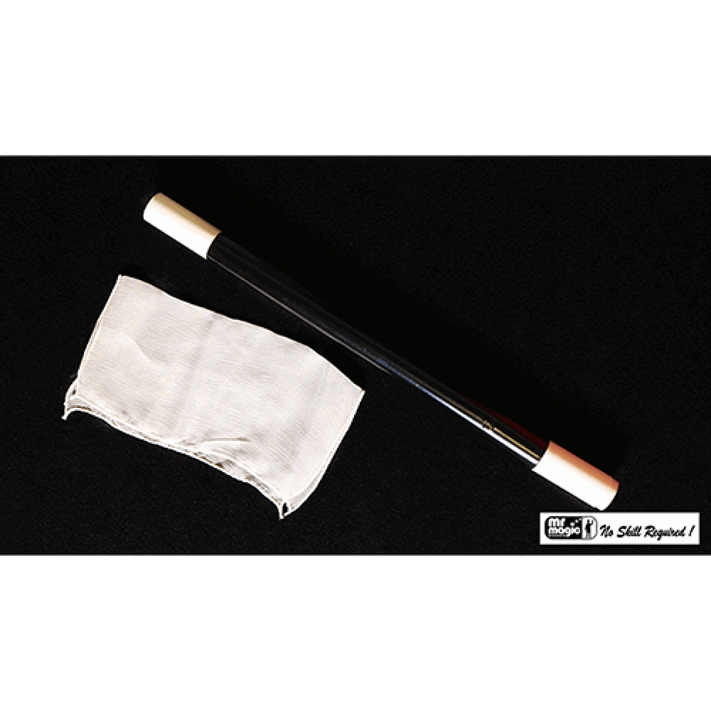 Flash Silk Vanishing Wand by Premium Magic - Bacchetta per sparizione Foulard 