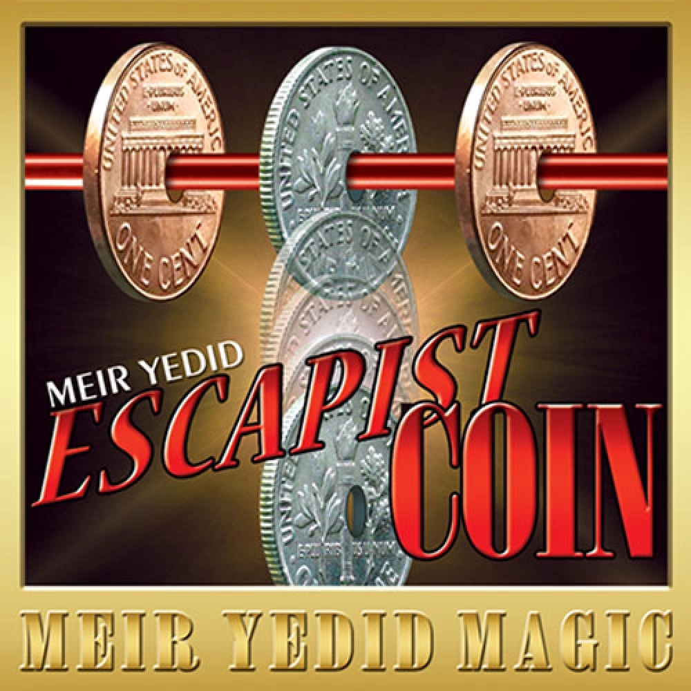 Escapist Coin (Gimmicks and Online Instructions) by Meir Yedid