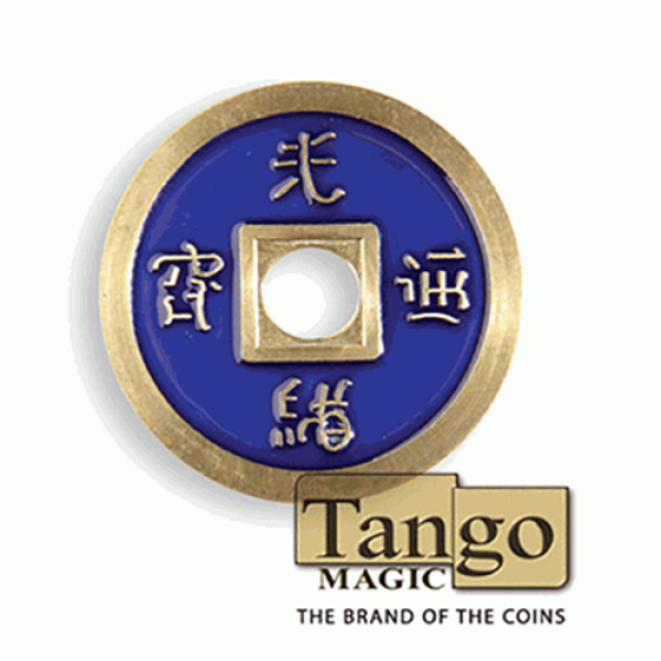 Dollar Size Chinese Coin (Blue) by Tango