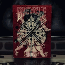 Mazzo di carte Samurai Deck V3 (Red) by USPCC and Marchand de Trucs