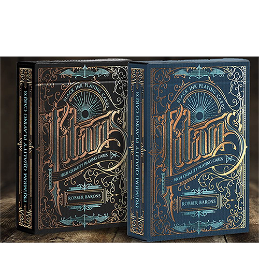 Mazzo di carte Titans Robber Baron (Blue) by Jody Eklund