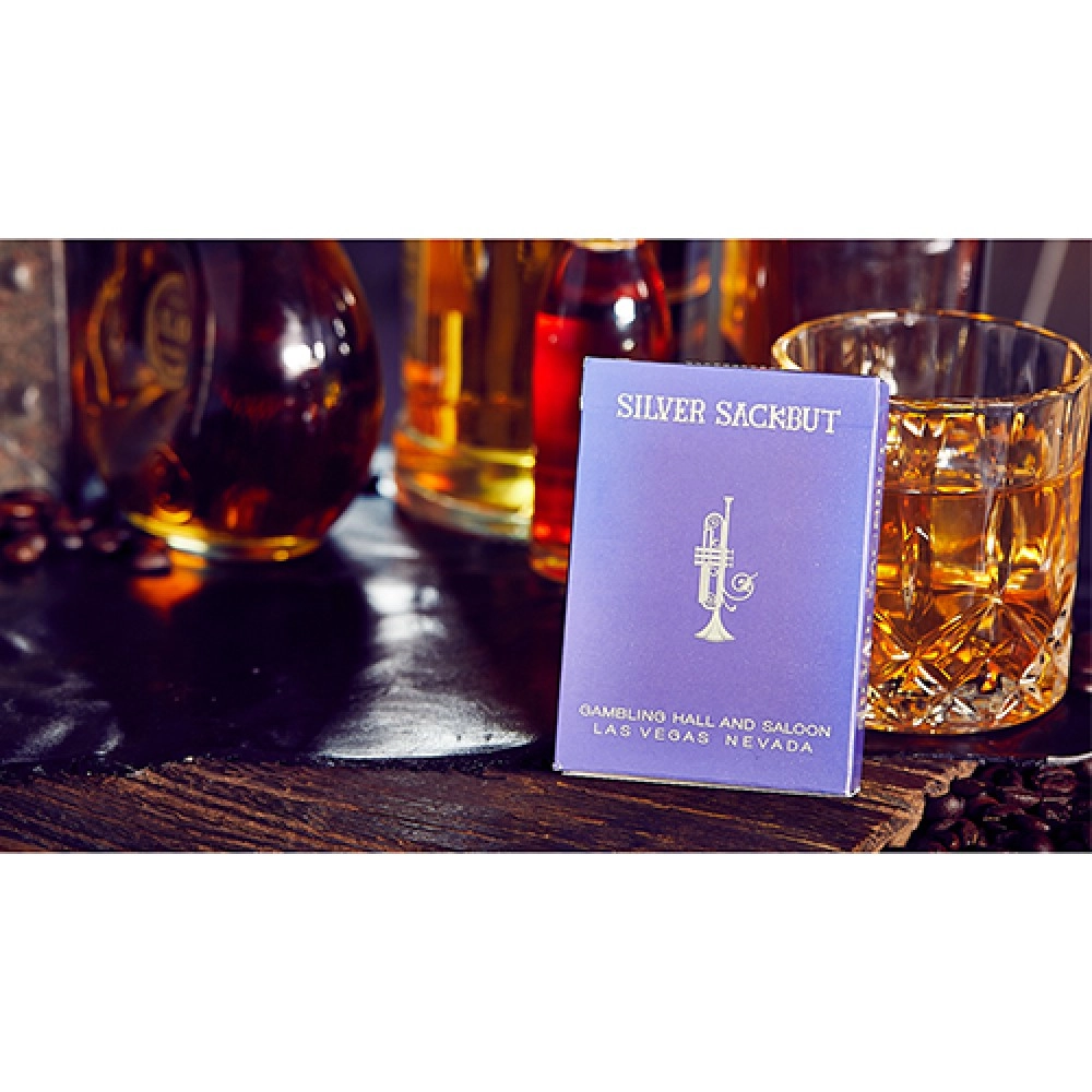 Mazzo di carte Silver Sackbut Playing Cards (Purple)