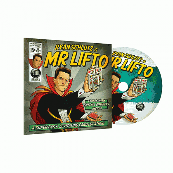 MR LIFTO (DVD and Red Gimmicks) by Ryan Schlutz and Big Blind Media - DVD