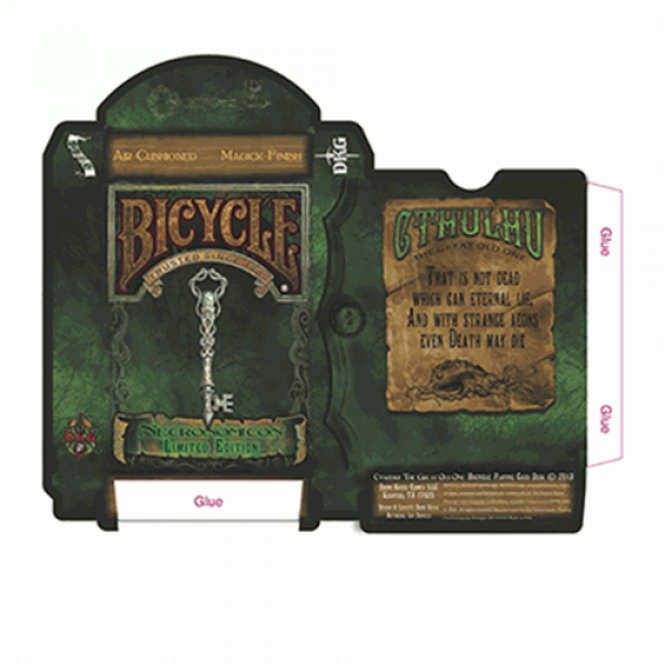 Mazzo di carte Bicycle Necronomicon Limited Editio...
