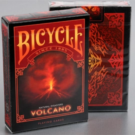 Mazzo di carte Bicycle Natural Disasters Volcano by Collectable Playing Cards