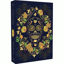 Mazzo di Carte Calaveras de Azúcar Blue Edition Playing Cards Printed by USPCC