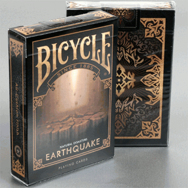 Mazzo di Carte Bicycle Natural Disasters "Earthquake" Playing Cards by Collectable Playing Cards