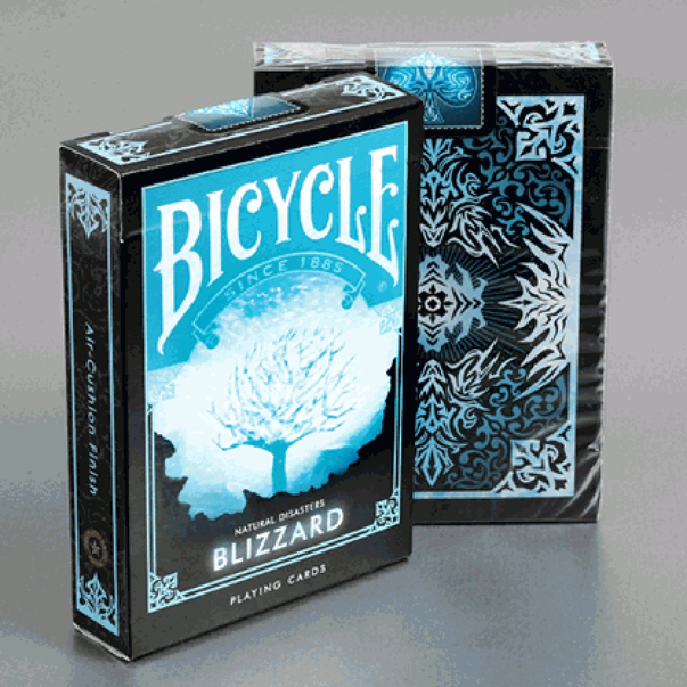Mazzo di carte Bicycle Natural Disasters "Blizzard" by Collectable Playing Cards