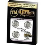 Autho 4 Eisenhower Dollar (Gimmicks and Online Instructions) by Tango