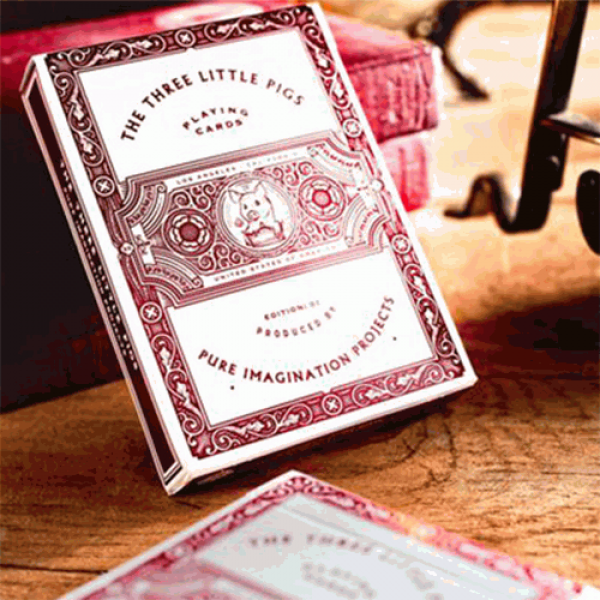 Mazzo di carte The Three Little Pigs Playing Cards by Pure Imagination Projects