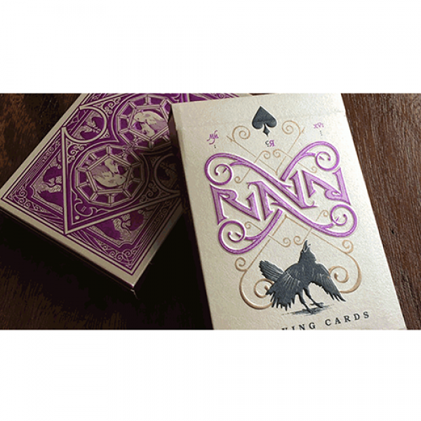 Mazzo di carte Ravn Playing Cards (Purple) Designe...