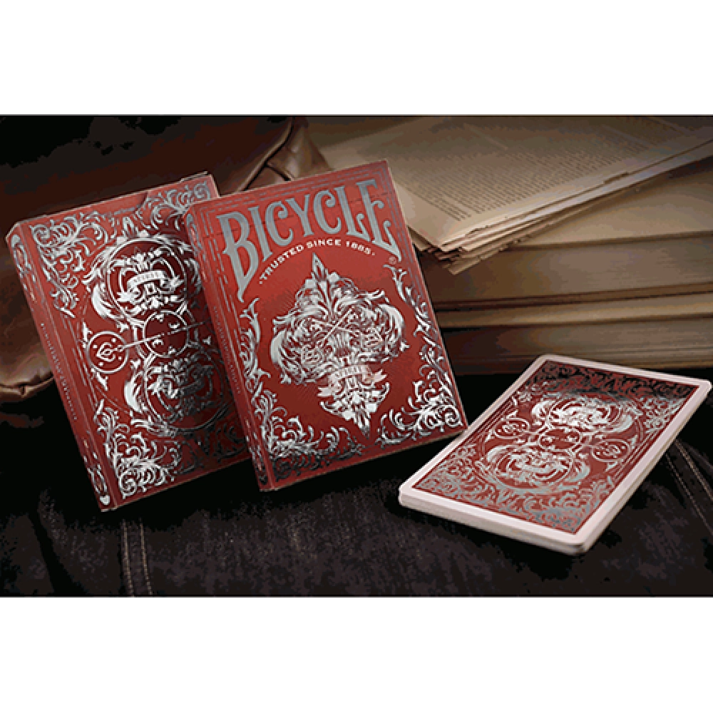 Mazzo di Carte Bicycle Spirit II (red) MetalLuxe Playing Cards