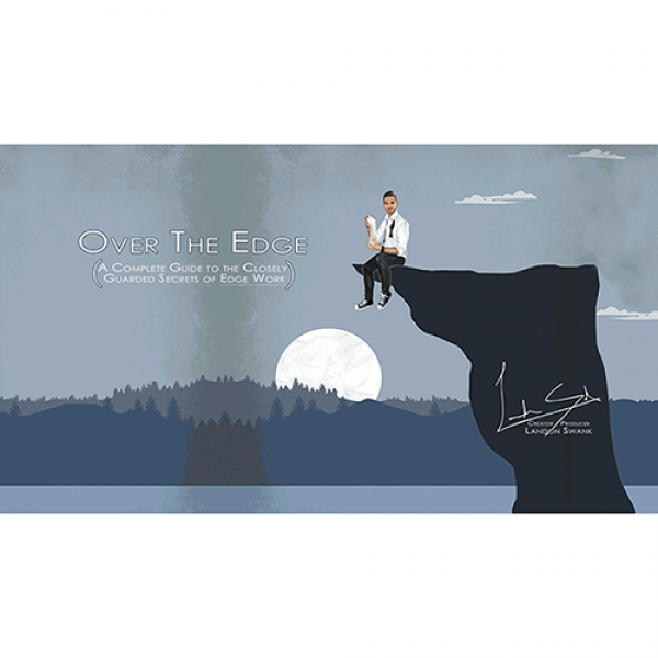 Over The Edge Blu (Gimmick and Cards Included) by Landon Swank