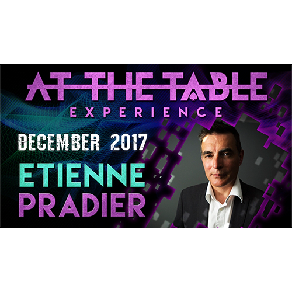 At The Table Live Lecture Etienne Pradier December 20th 2017 video DOWNLOAD
