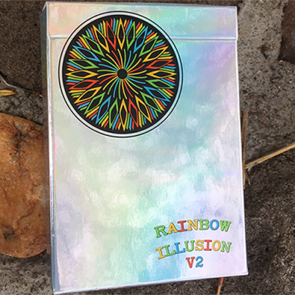 Rainbow Illusion Metallic Playing Cards V2