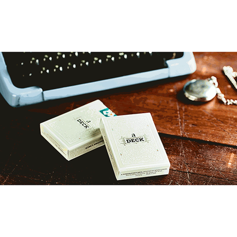 Mazzo di Carte A Typographer's Deck by Art of Play - Limited Edition