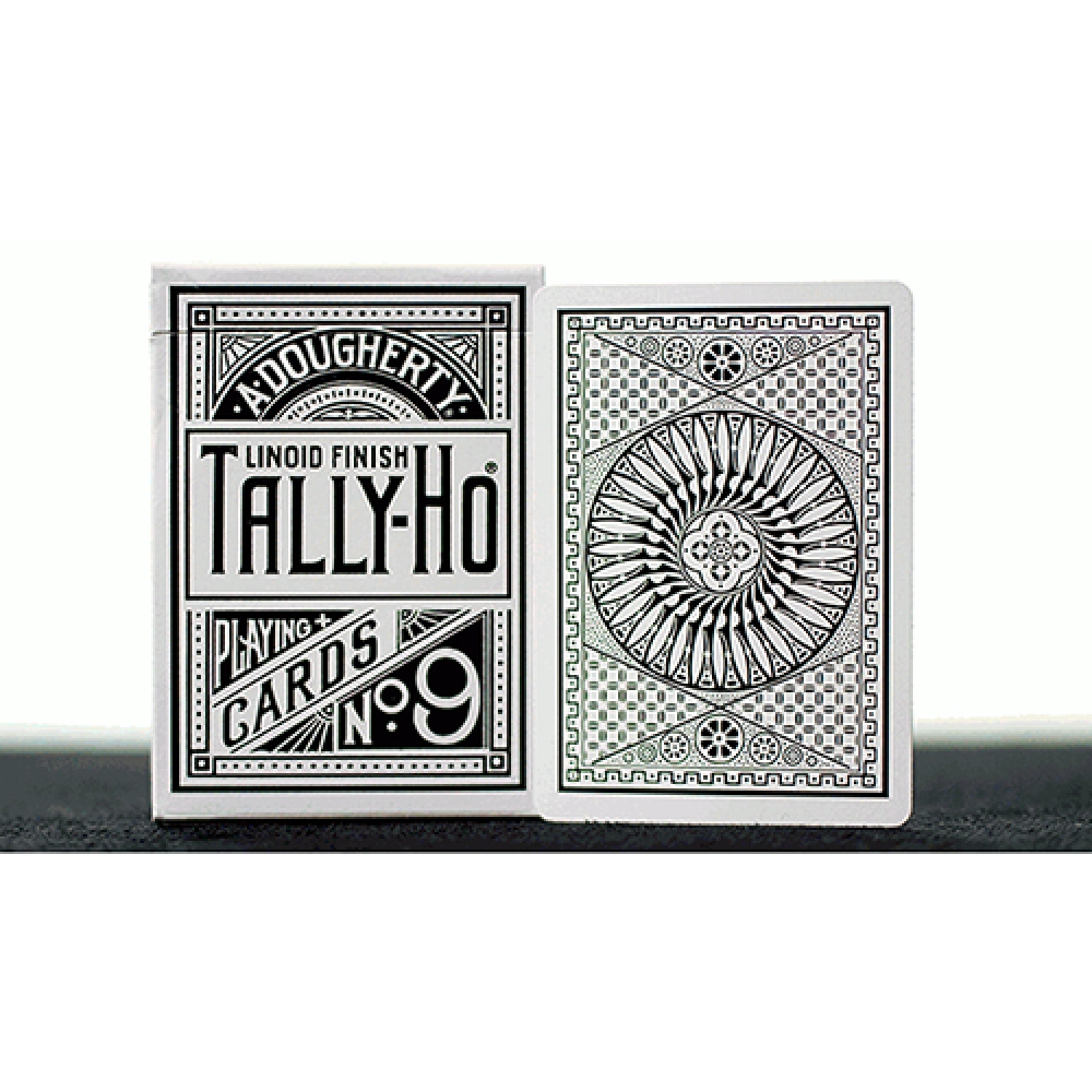 Mazzo di Carte White Tally Ho (Circle Back) Playing Cards