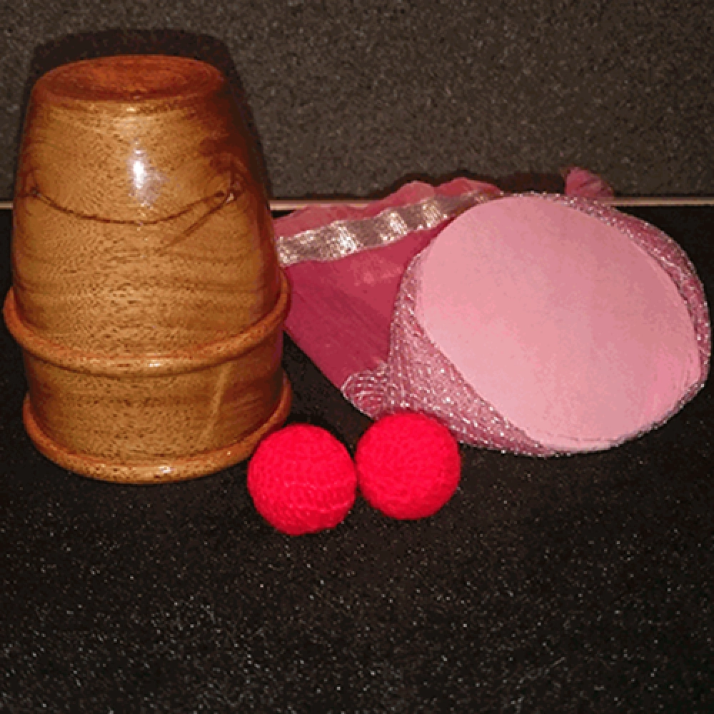 Exotic Wooden Chop Cup