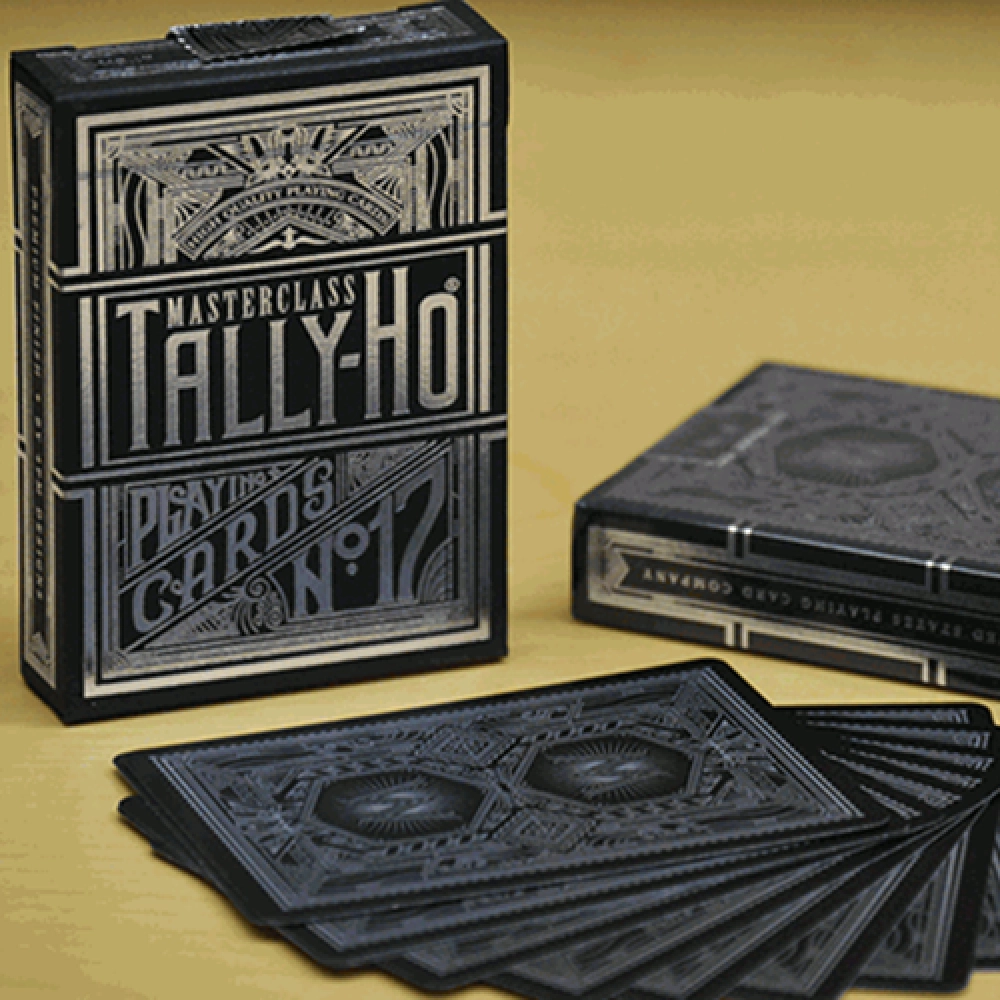 Mazzo di Carte Tally Ho Masterclass (Black) Playing Cards