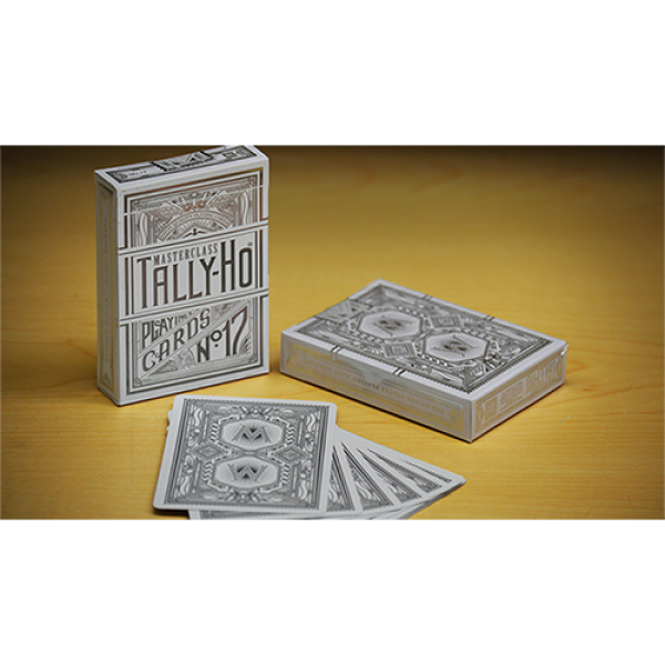 Mazzo di Carte Limited Edition Tally Ho Masterclass (White) Playing Cards