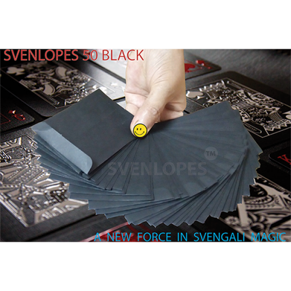 Svengali Envelopes (Nero) by Sven Lee