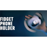 Fidget Phone Holder Black (Gimmick and Online Instructions) by Sansminds