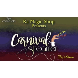 Carnival Streamer Halloween (Orange and Black) by Ra Magic