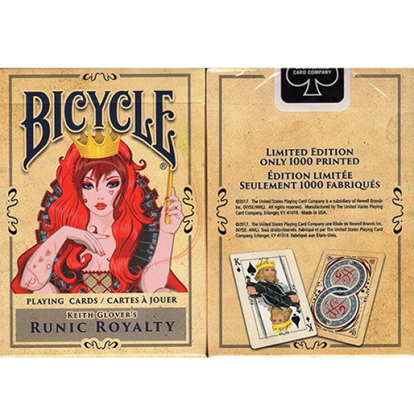Mazzo di Carte Runic Royalty Bicycle Playing Cards