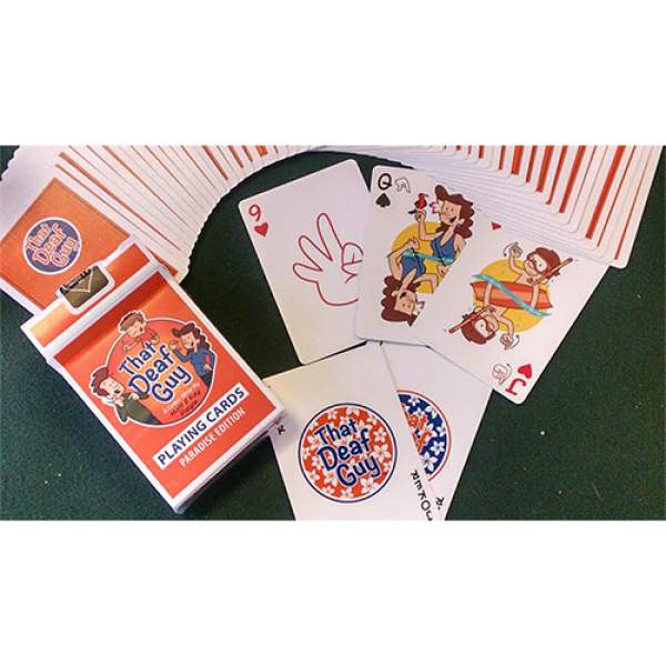 Mazzo di carte That Deaf Guy Paradise Edition Playing Cards