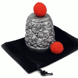 Silver Sea of Skulls Chop Cup by Dude That's Cool Magic