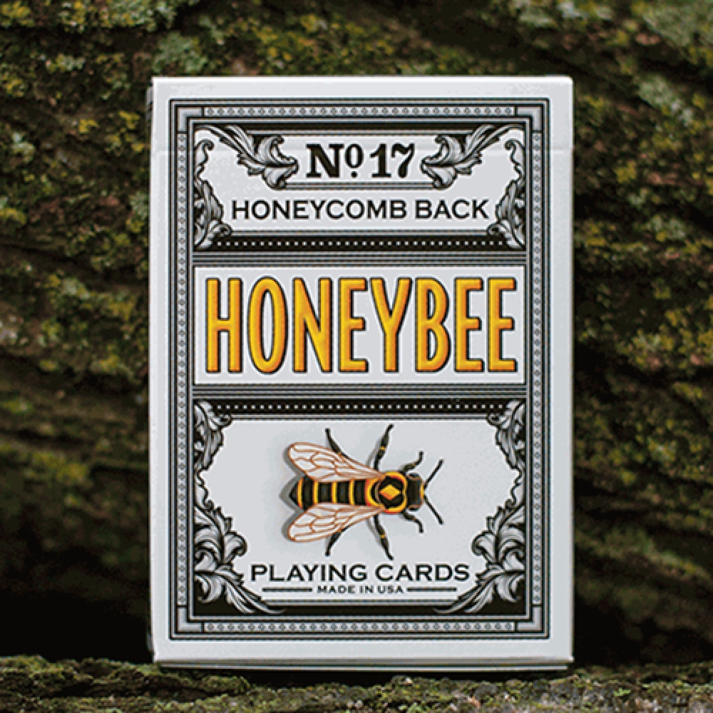Mazzo di Carte Honeybee V2 Playing Cards (Nero)