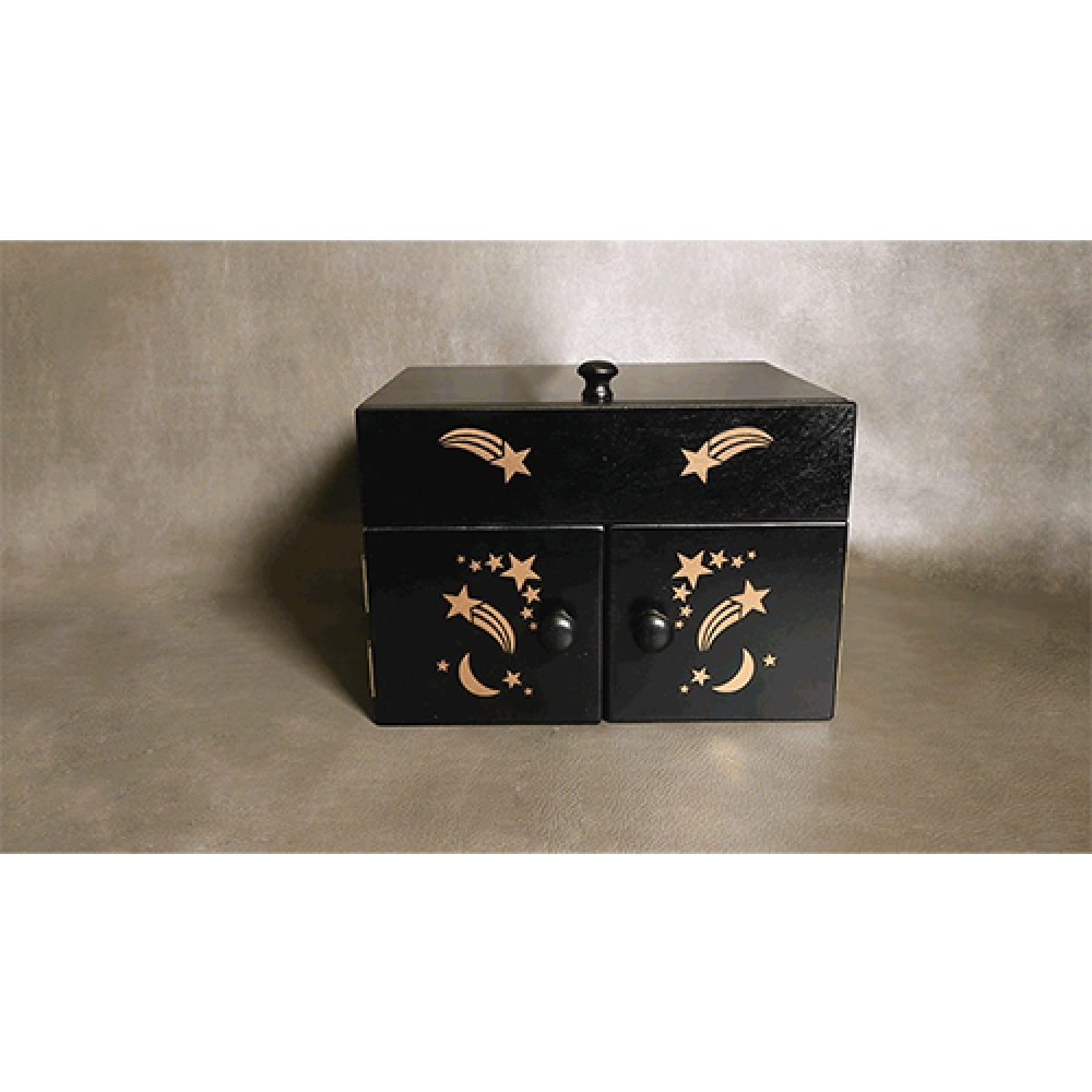 Drop Down Mirror Box (Small/Black) by Ickle Pickle