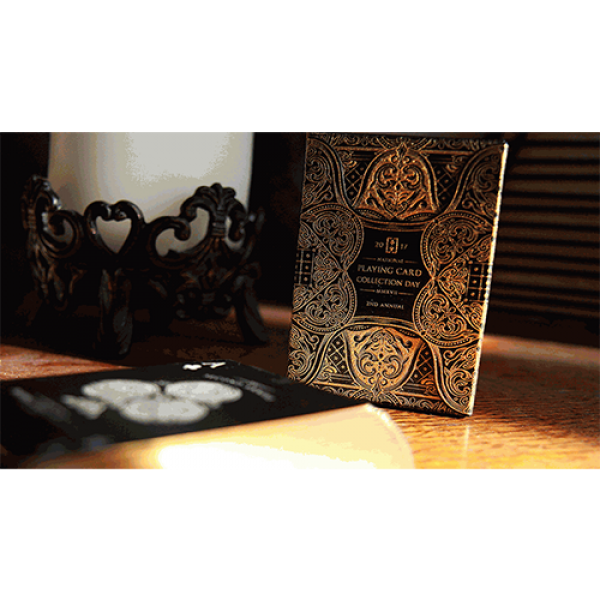 Mazzo di Carte Limited Edition 2017 National Playing Card Deck (Black Gilded) by Seasons Playing Card