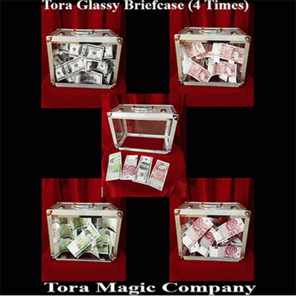 Glassy Briefcase (4 Times) by Tora Magic