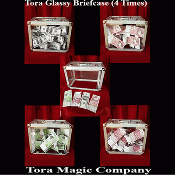 Glassy Briefcase (4 Times) by Tora Magic