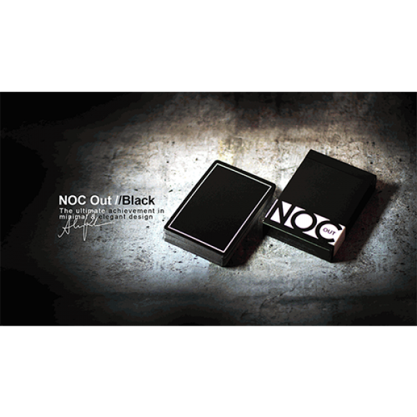 Mazzo di Carte NOC Out - Black 