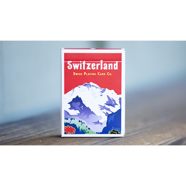 Mazzo di carte World Tour: Switzerland Playing Car...