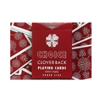 Mazzo di carte Choice Cloverback (Red) Playing Cards