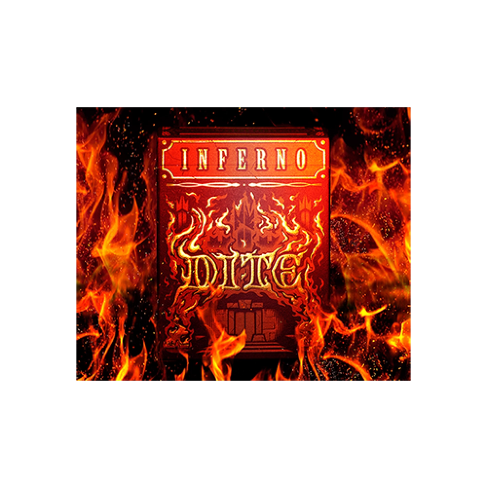 Mazzo di Carte Inferno Dite Playing Cards