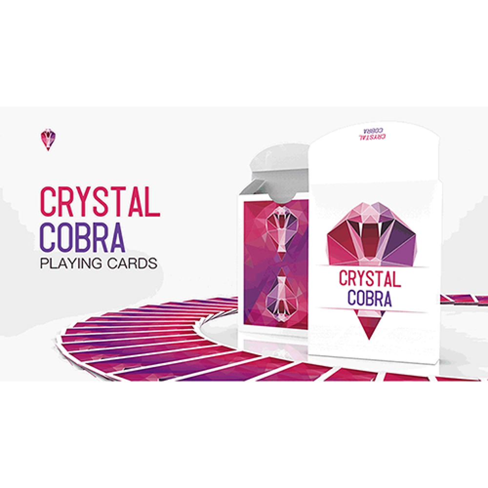 Mazzo di Carte Crystal Cobra Playing Cards by TCC