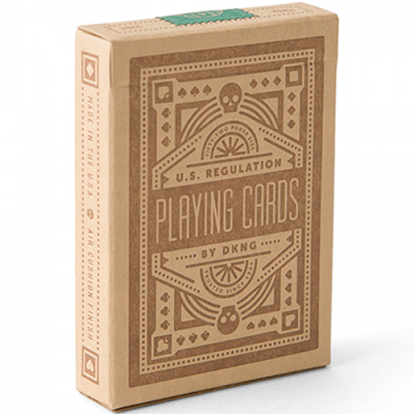 Mazzo di carte DKNG Green Wheel Playing Cards (Limited Edition) by Art of Play