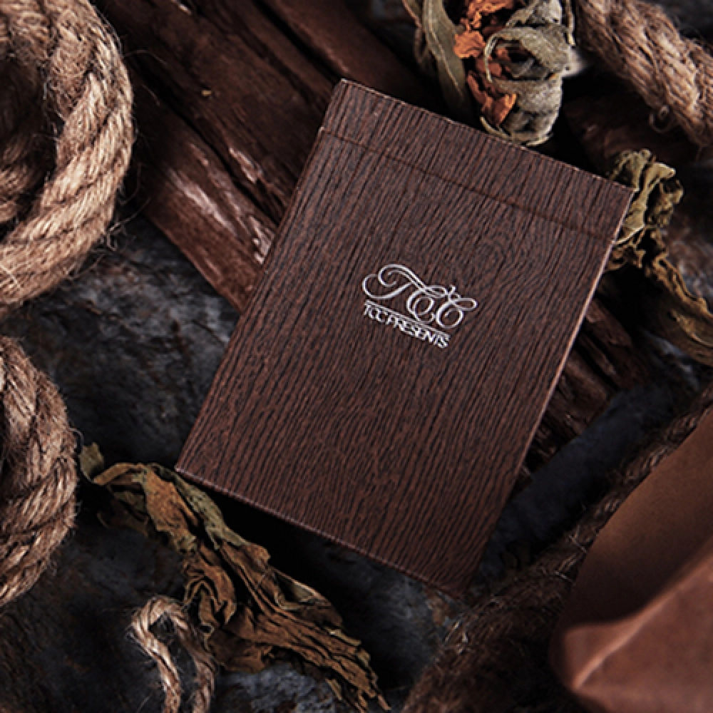 Wooden Trainers Playing Cards by TCC